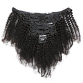 Clip in Afro kinky human hair