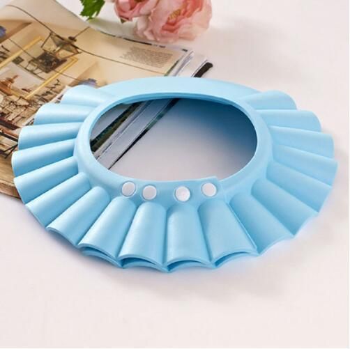 Babies and toddlers off-my face shower hat