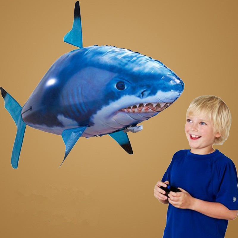 Giant indoor Remote Control Fish Toy.