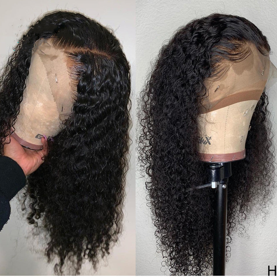 Wavy and Curly Front Lace Wig