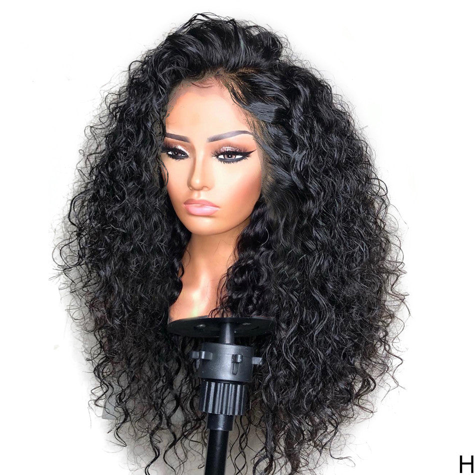Wavy and Curly Front Lace Wig