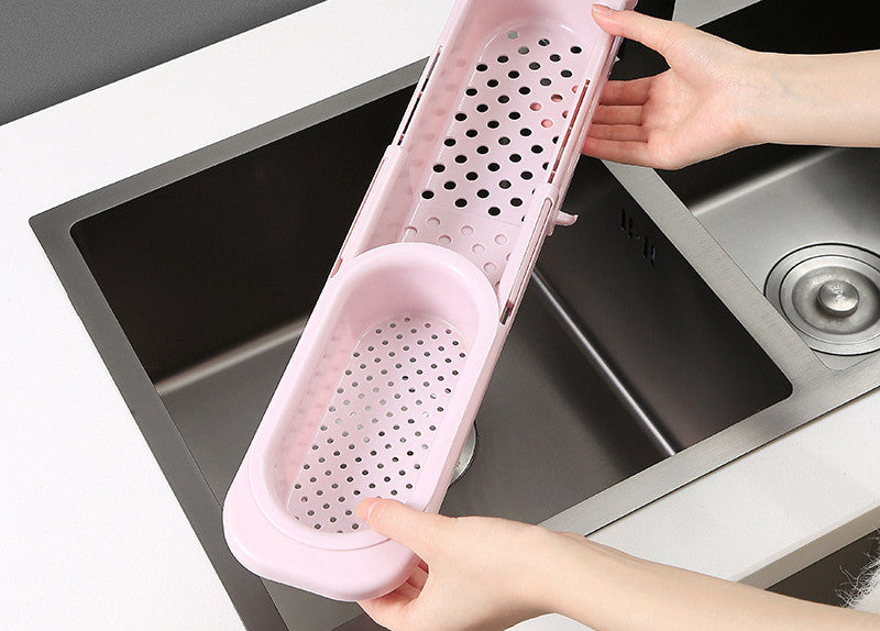 Adjustable Sinks Drainer Rack