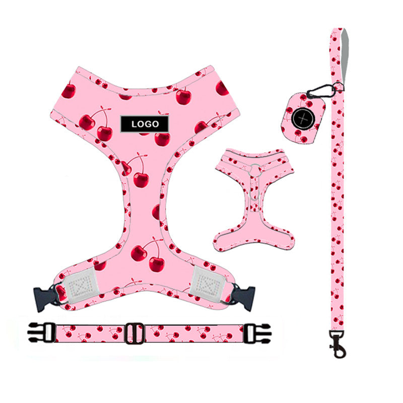 Charming Pink Pet Leash Set for Stylish Daily Walks
