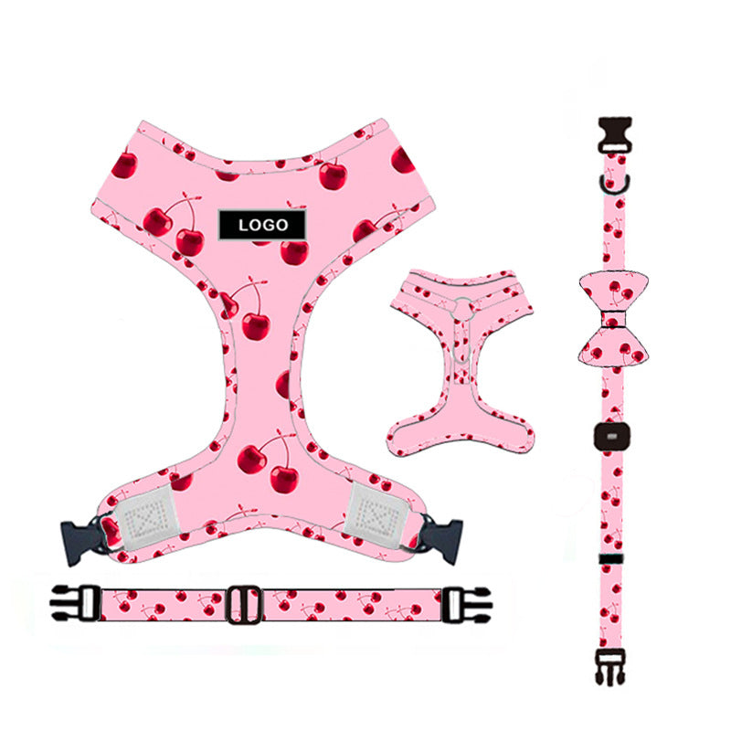 Charming Pink Pet Leash Set for Stylish Daily Walks