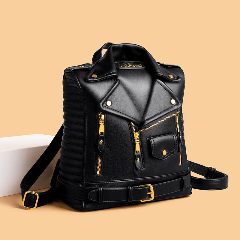 Soft Leather Backpack