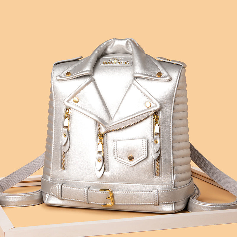Soft Leather Backpack