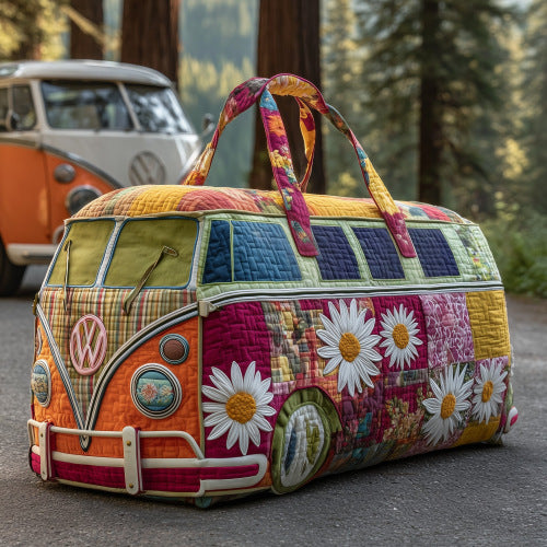 Quilted Embroidery Multifunctional bag