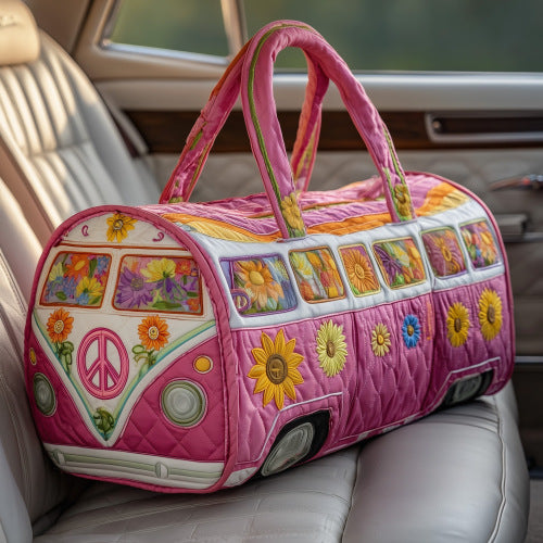 Quilted Embroidery Multifunctional bag