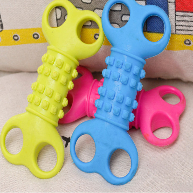 Pet silicone Bone Shape Chewing Toy