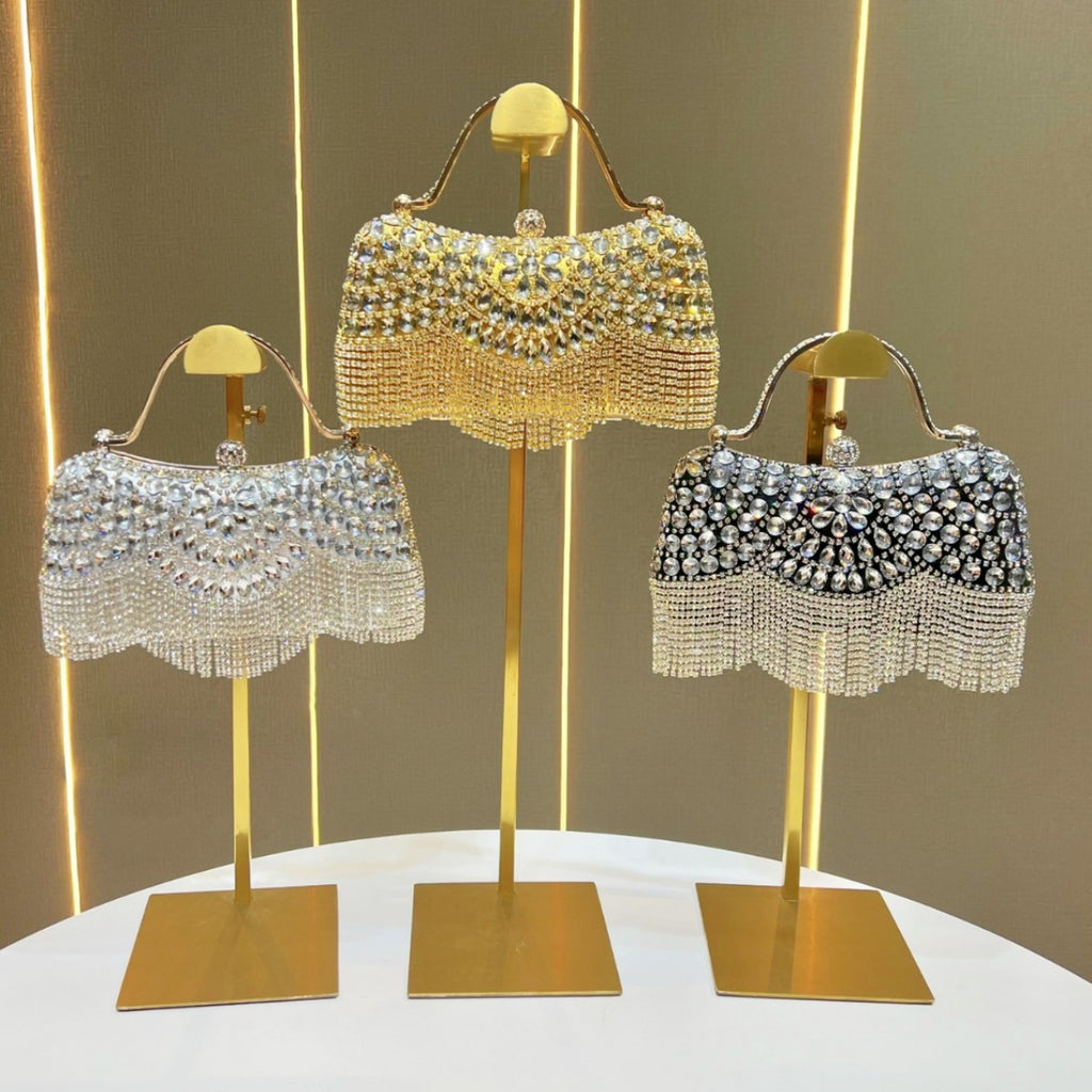 Clutch With Tassel Evening Bag