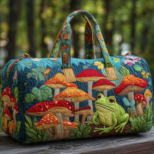 Quilted Embroidery Multifunctional bag
