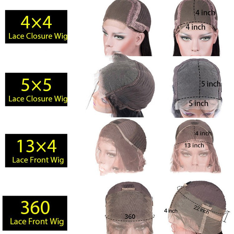 Real Human Hair Lace wig