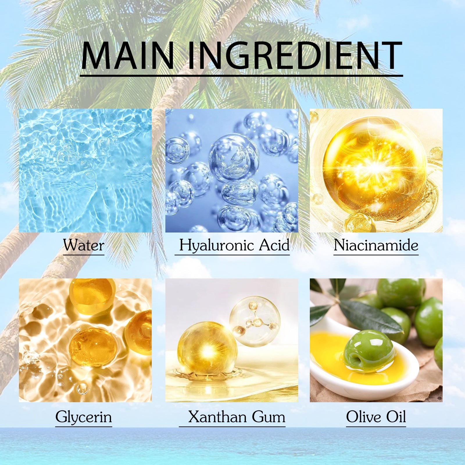 Hyaluronic Acid Moisturizing Protective sunscreen