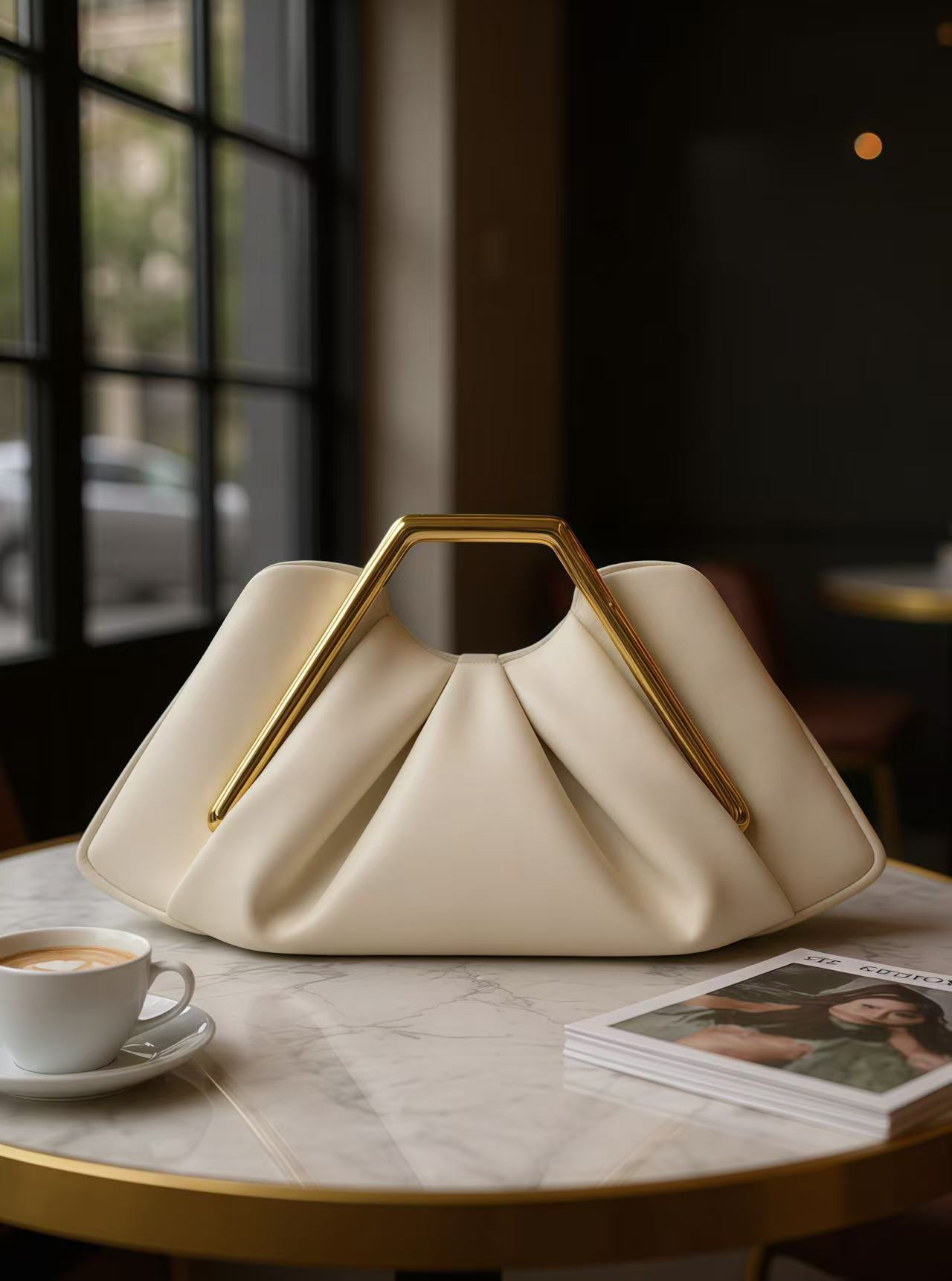 Unique and stylish Pleated Bag