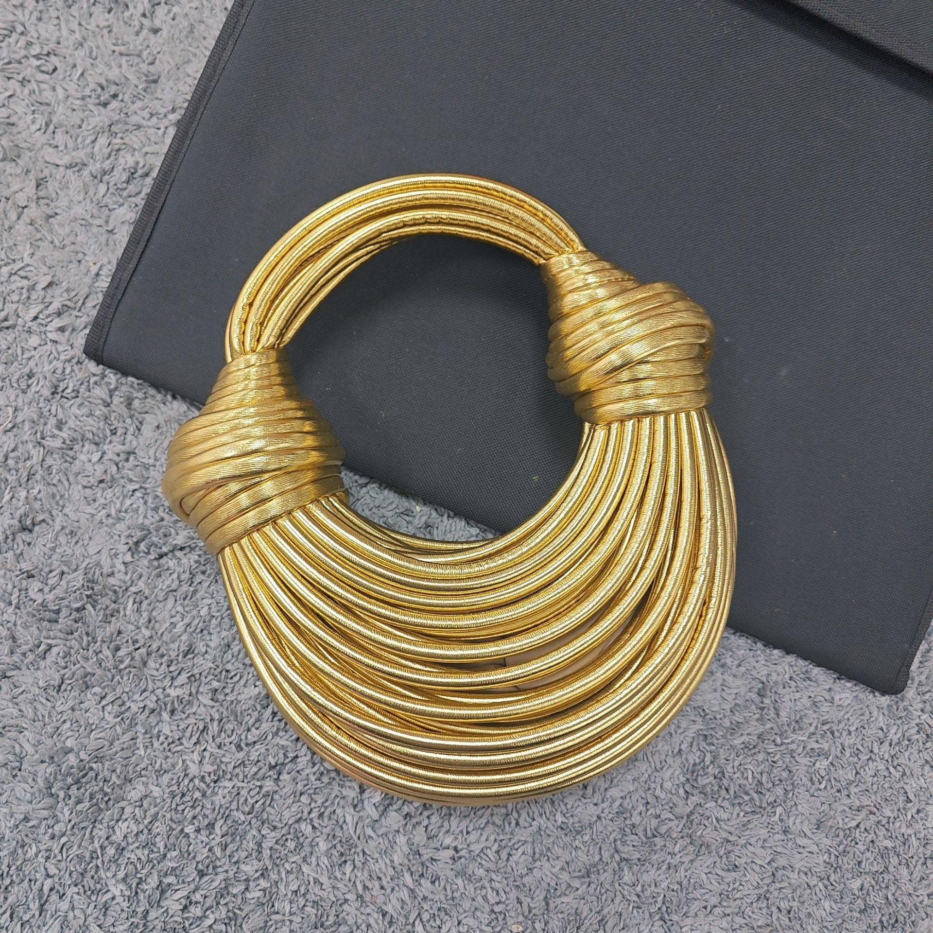 Metal Noodles fashion bag