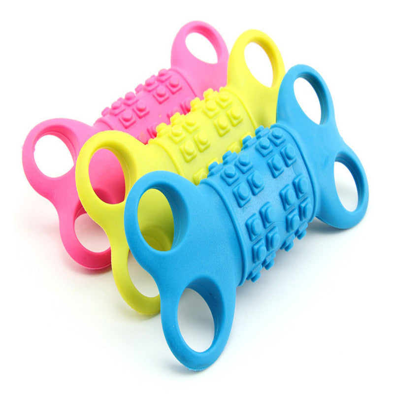 Pet silicone Bone Shape Chewing Toy