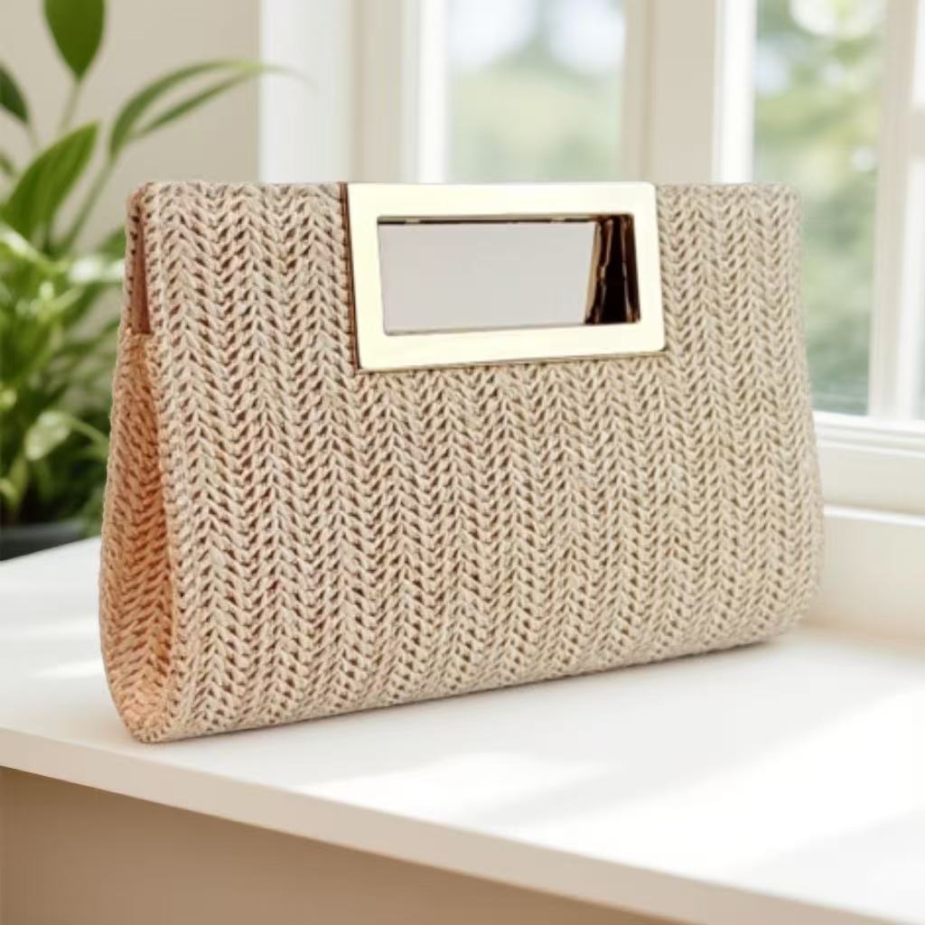 Woven Clutch Bag