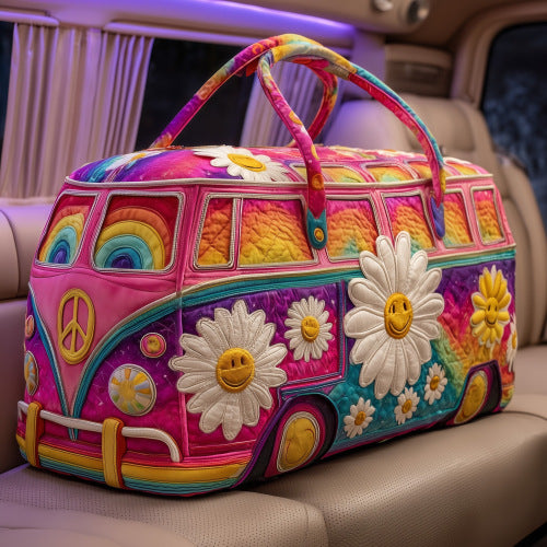 Quilted Embroidery Multifunctional bag