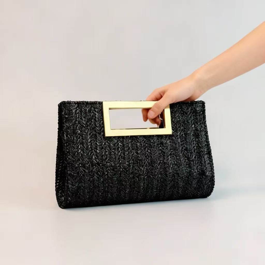 Woven Clutch Bag