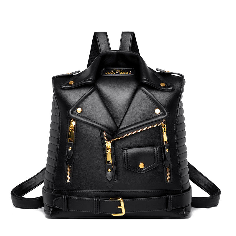 Soft Leather Backpack
