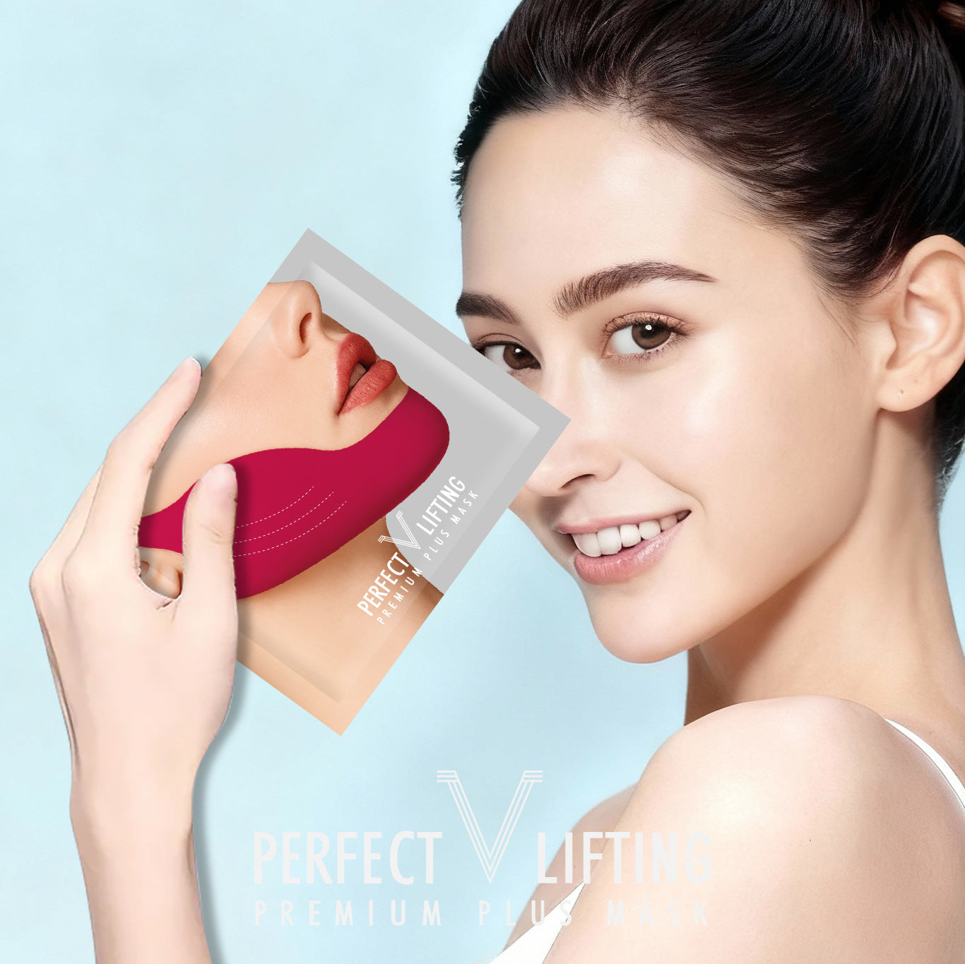 Lifted Look V Face Collagen Gel Mask Non-Soak Design