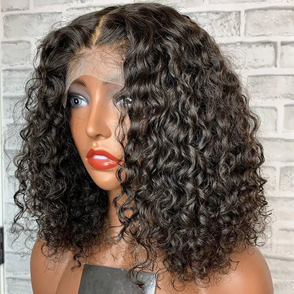 Front Lace Curly Wig