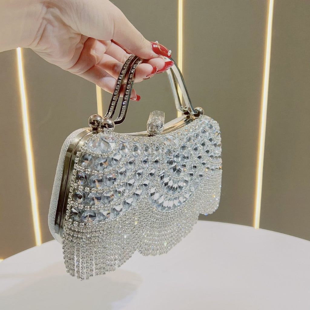 Clutch With Tassel Evening Bag