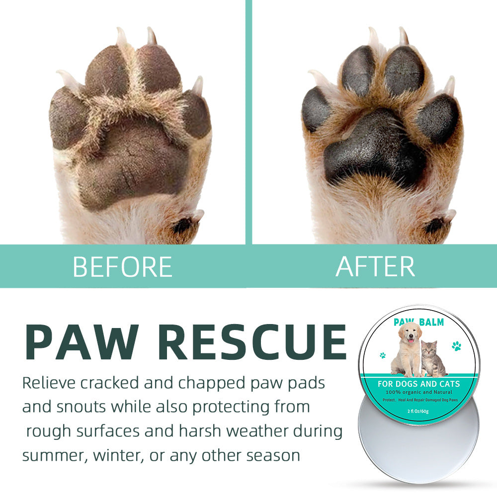 100% ORGANIC Balm for Furry paws