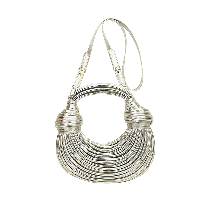 Metal Noodles fashion bag