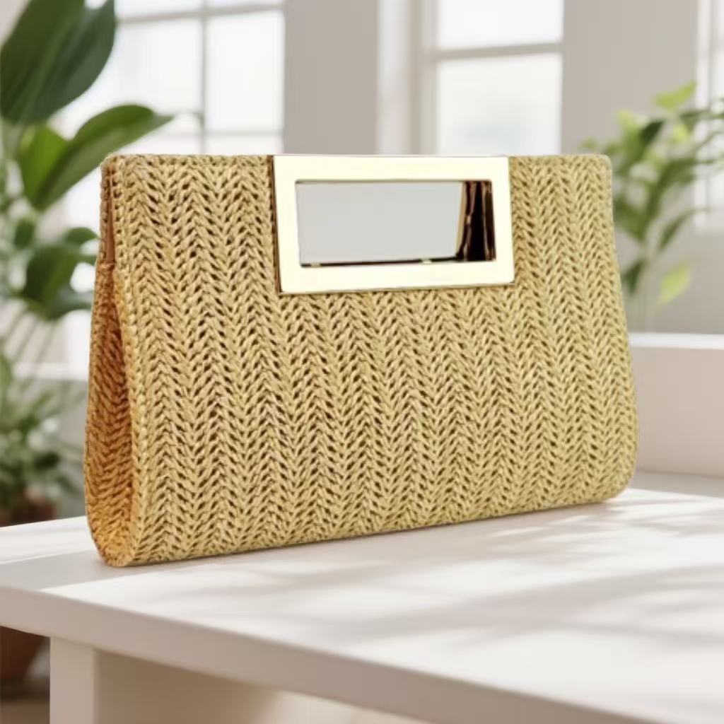Woven Clutch Bag