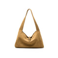Suede-textured Lightweight Single-shoulder Bag