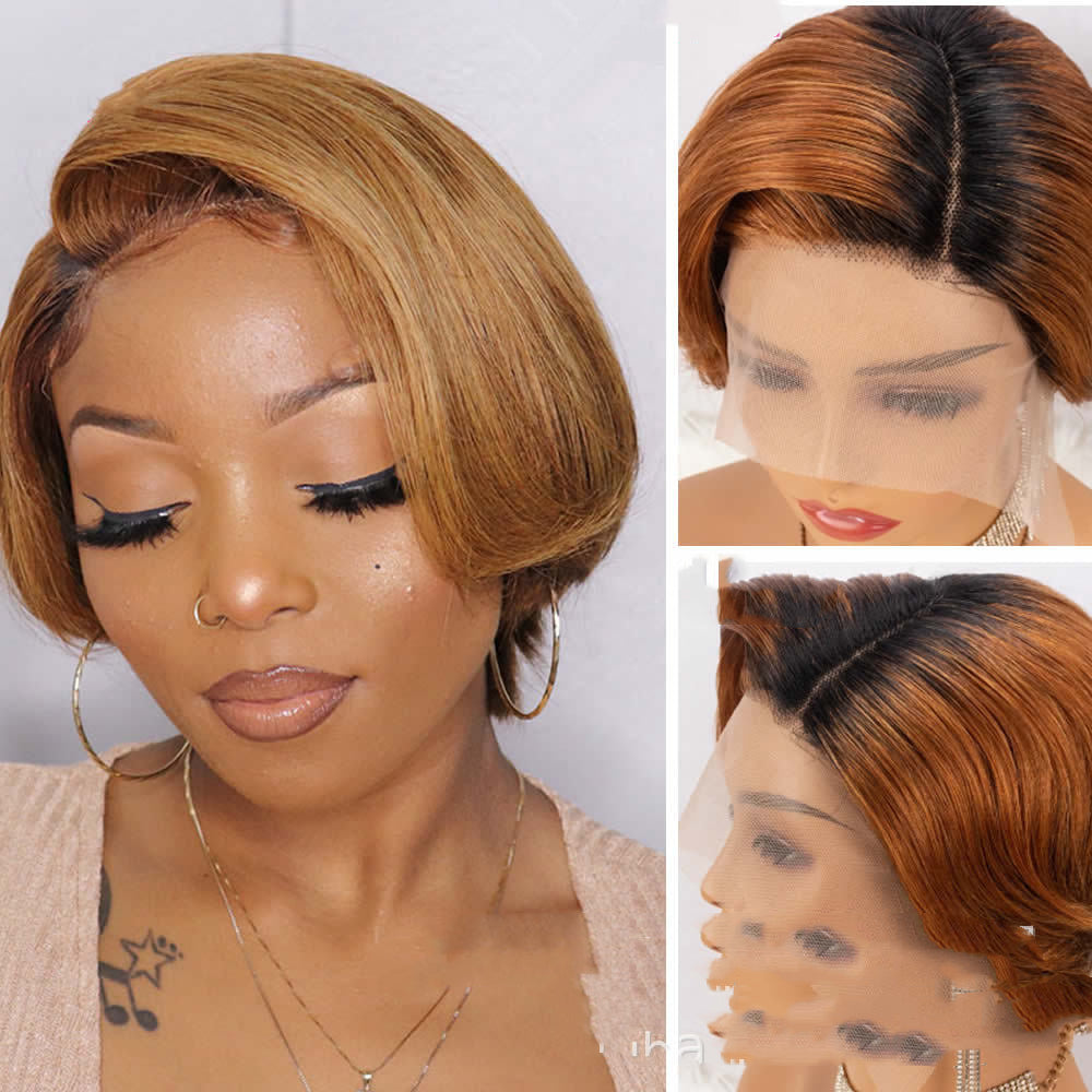 Short Real Hair wig