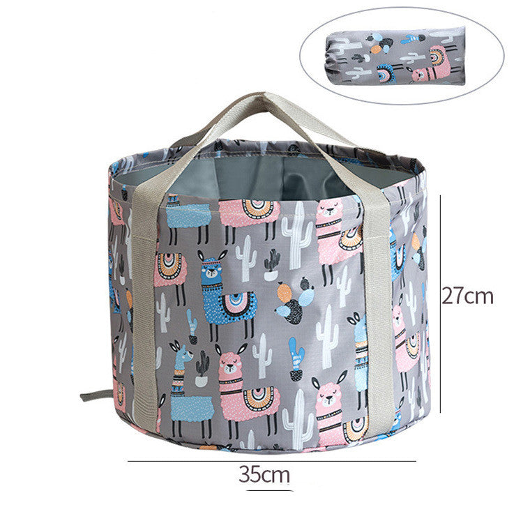 Large Travel Foldable Foot Soak Bag.