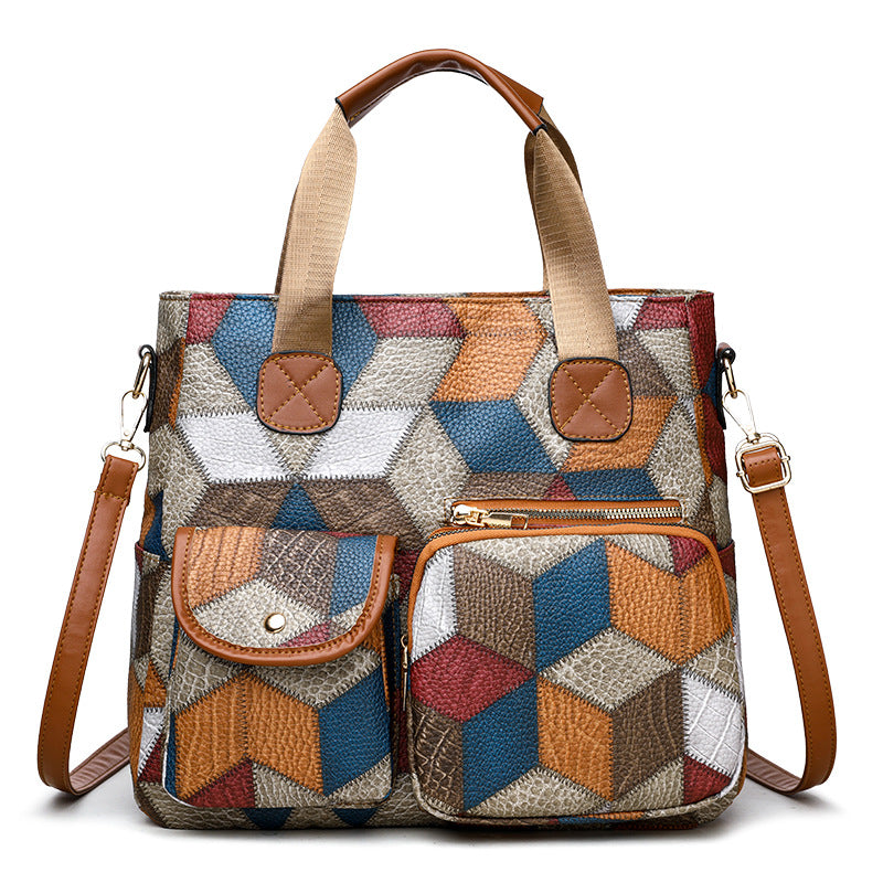 Retro Washed soft Leather Biker Bag
