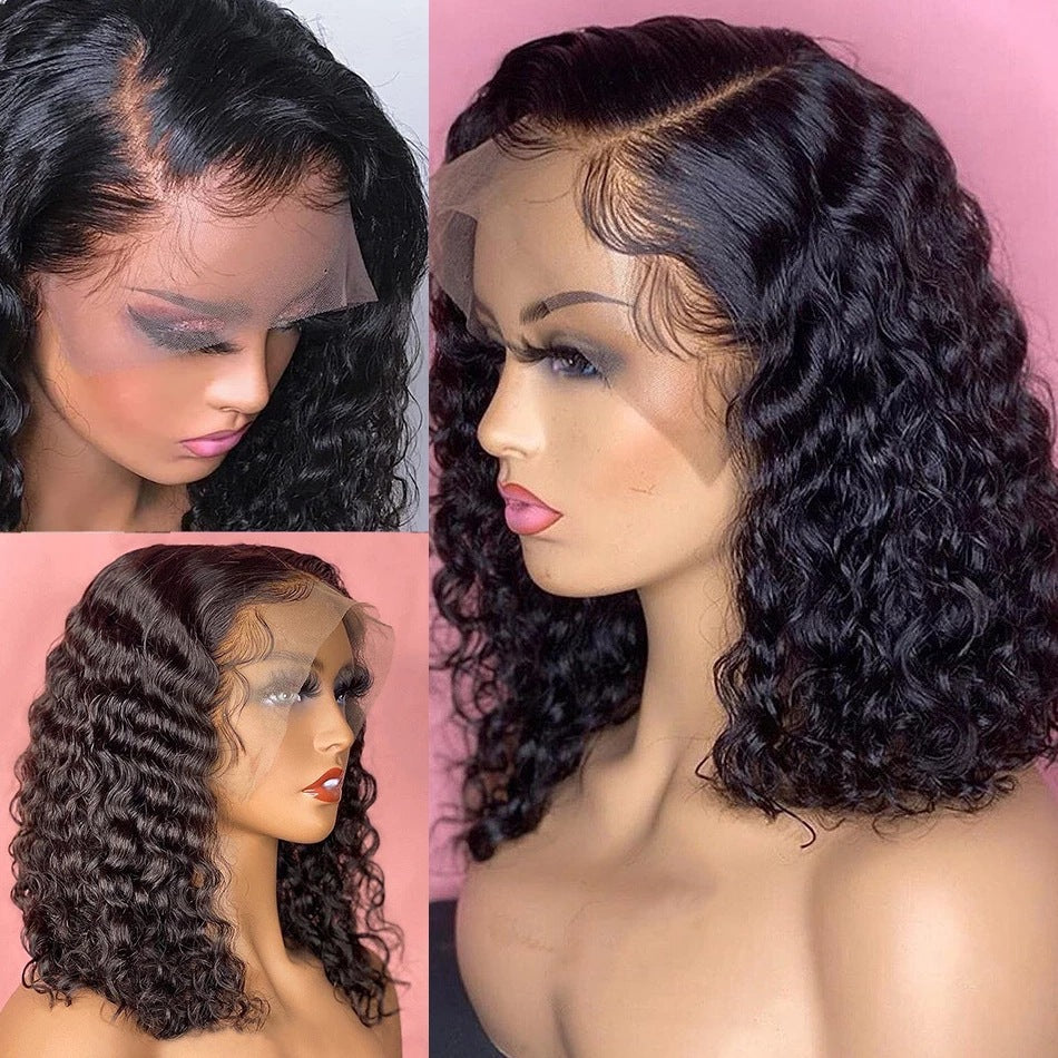 Front Lace Curly Wig