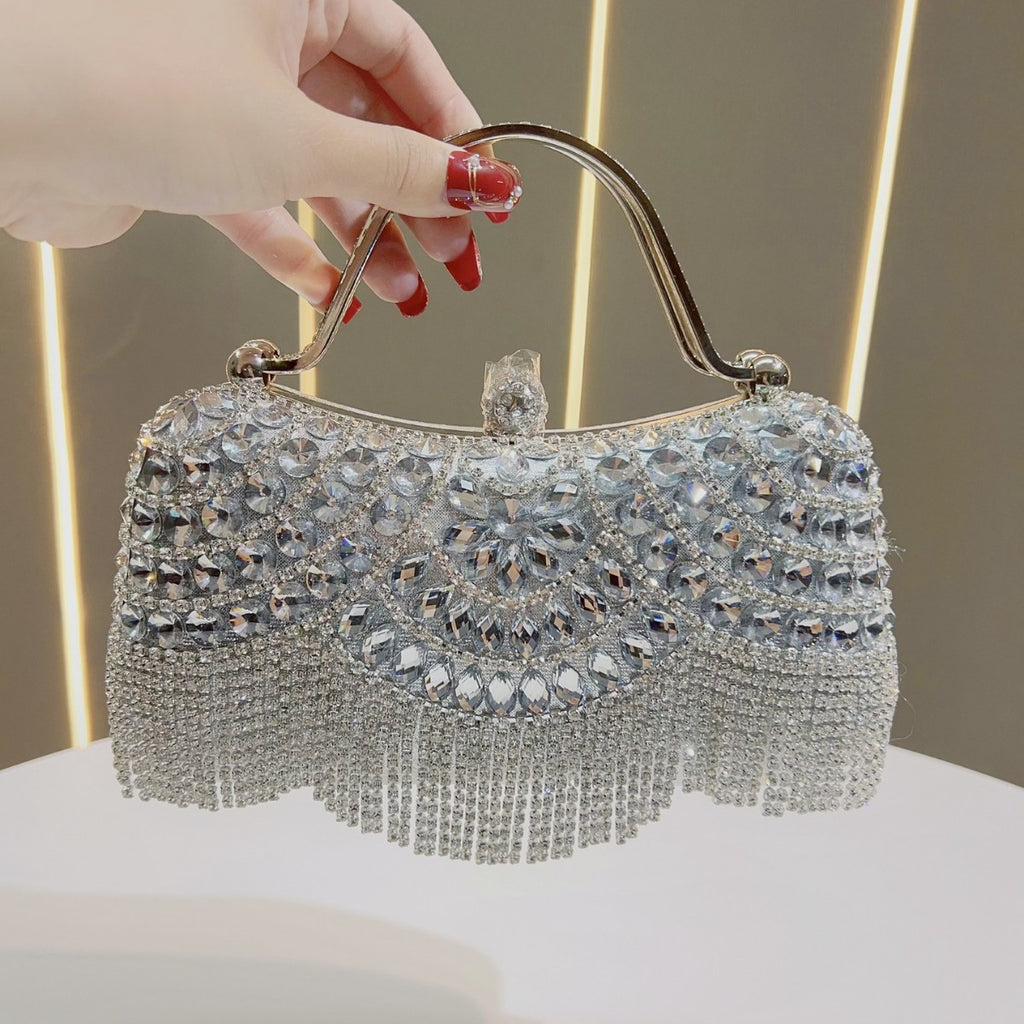 Clutch With Tassel Evening Bag