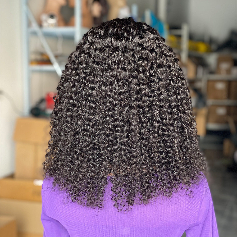 Curly Headband Human Hair