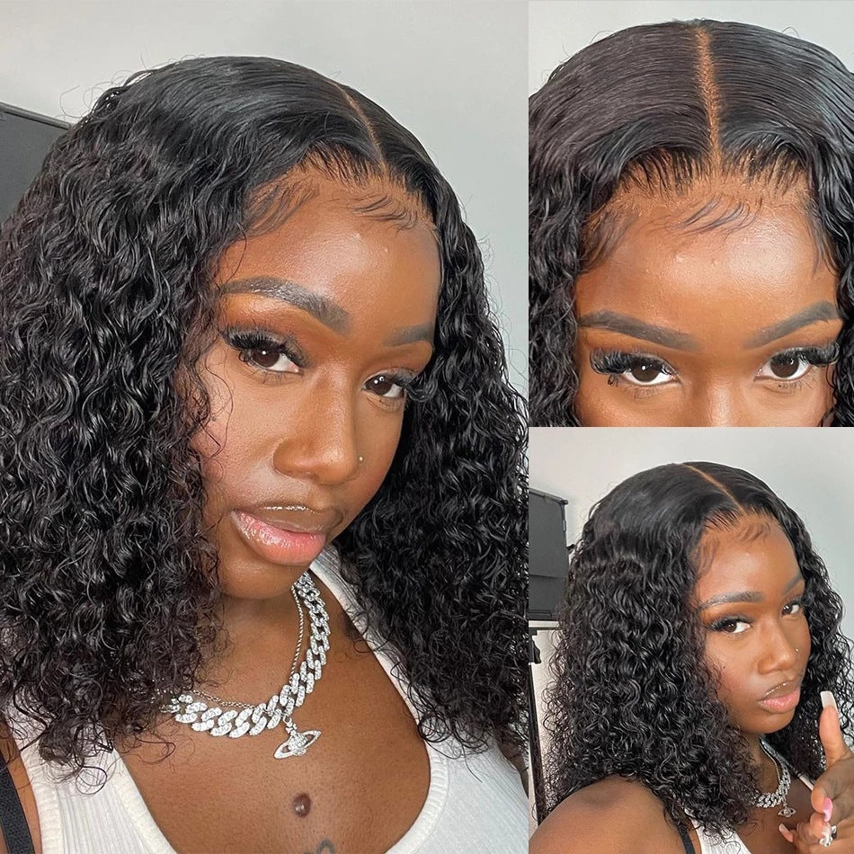 Front Lace Curly Wig