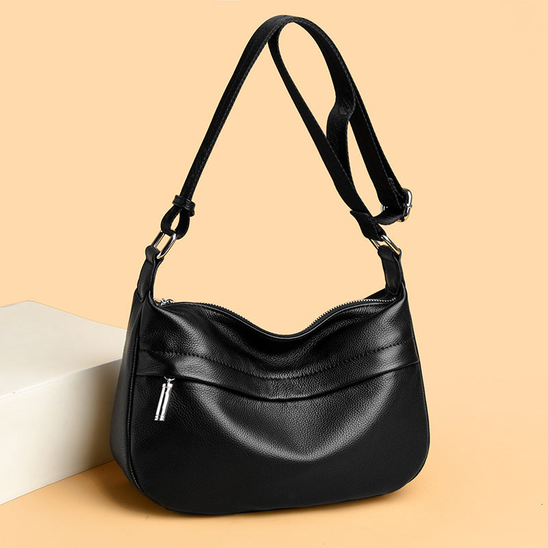 Leather Crossbody Bag-Large Capacity