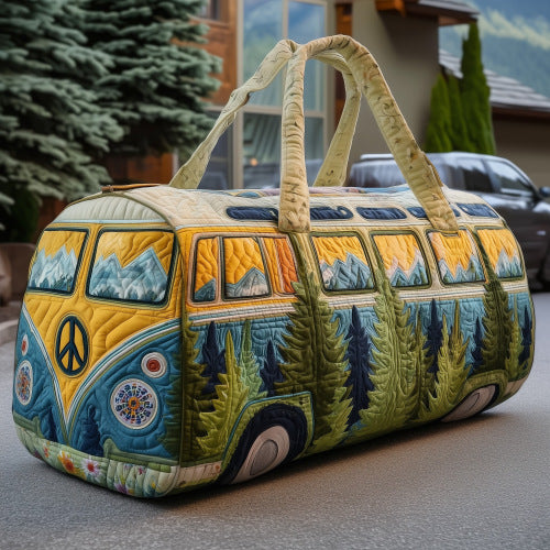Quilted Embroidery Multifunctional bag