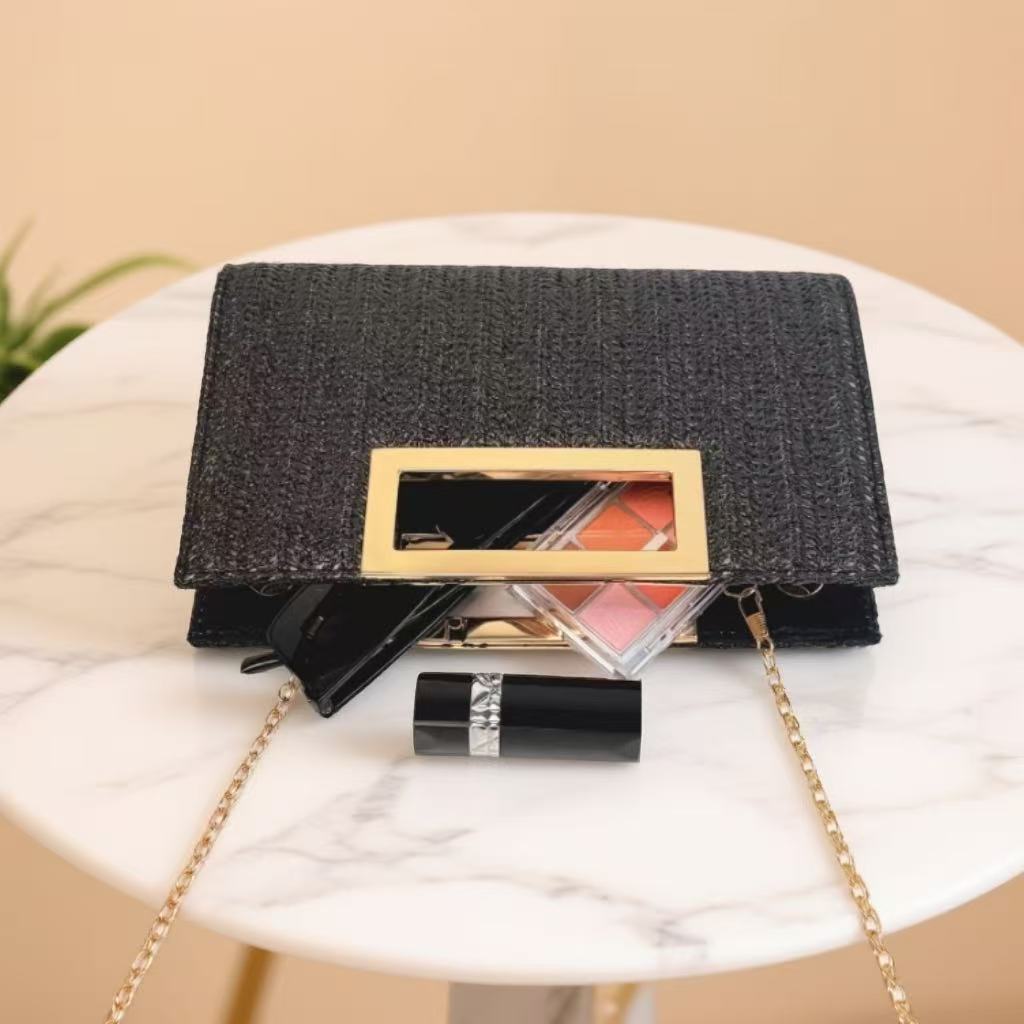 Woven Clutch Bag